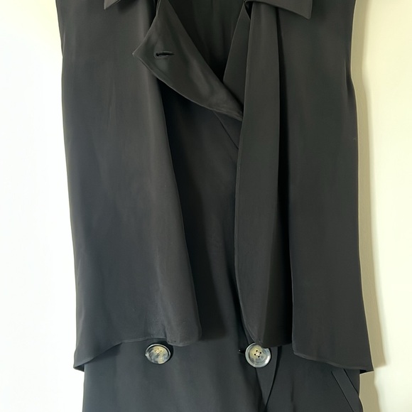 Emporio Armani Silk Trench Vest - Picture 3 of 9